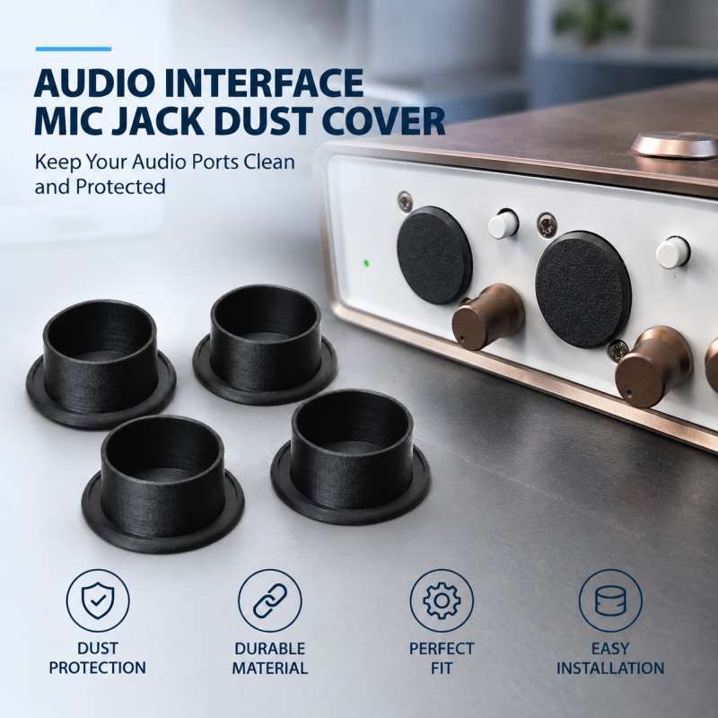 Audio Interface - Audio Interface Mic Jack Dust Cover