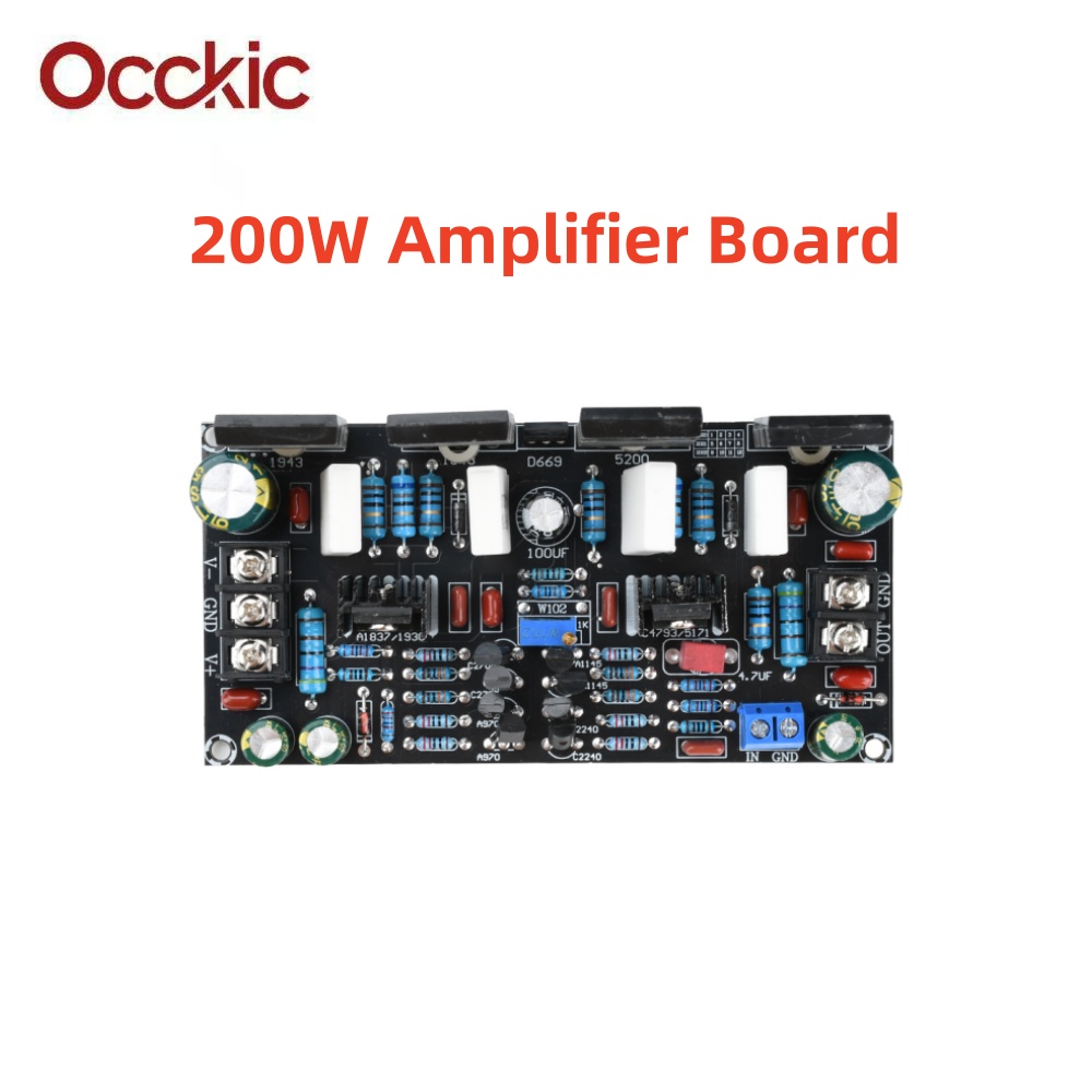 Volume Control Board - 200W Amplifier Board DC 20V-90V Dual-Voltage