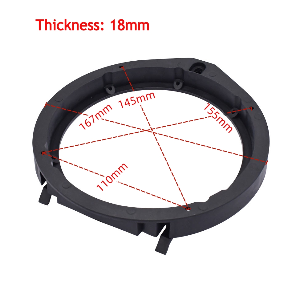 2pair 6.5inch Car Door Speaker - đánh giá và giá Audio Jumper Wire