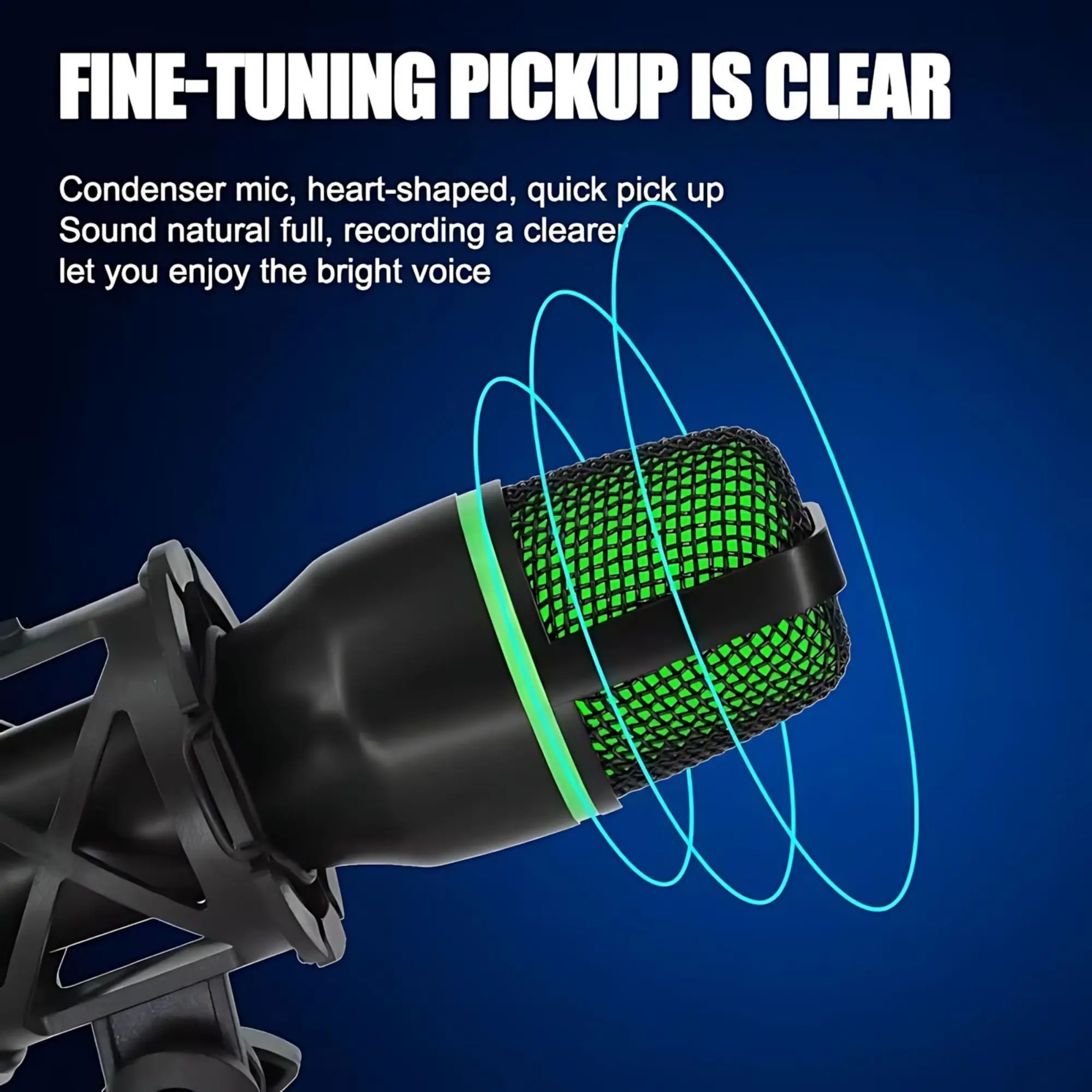 Professional USB Condenser Mic - đánh giá và giá Condenser Microphone Kit