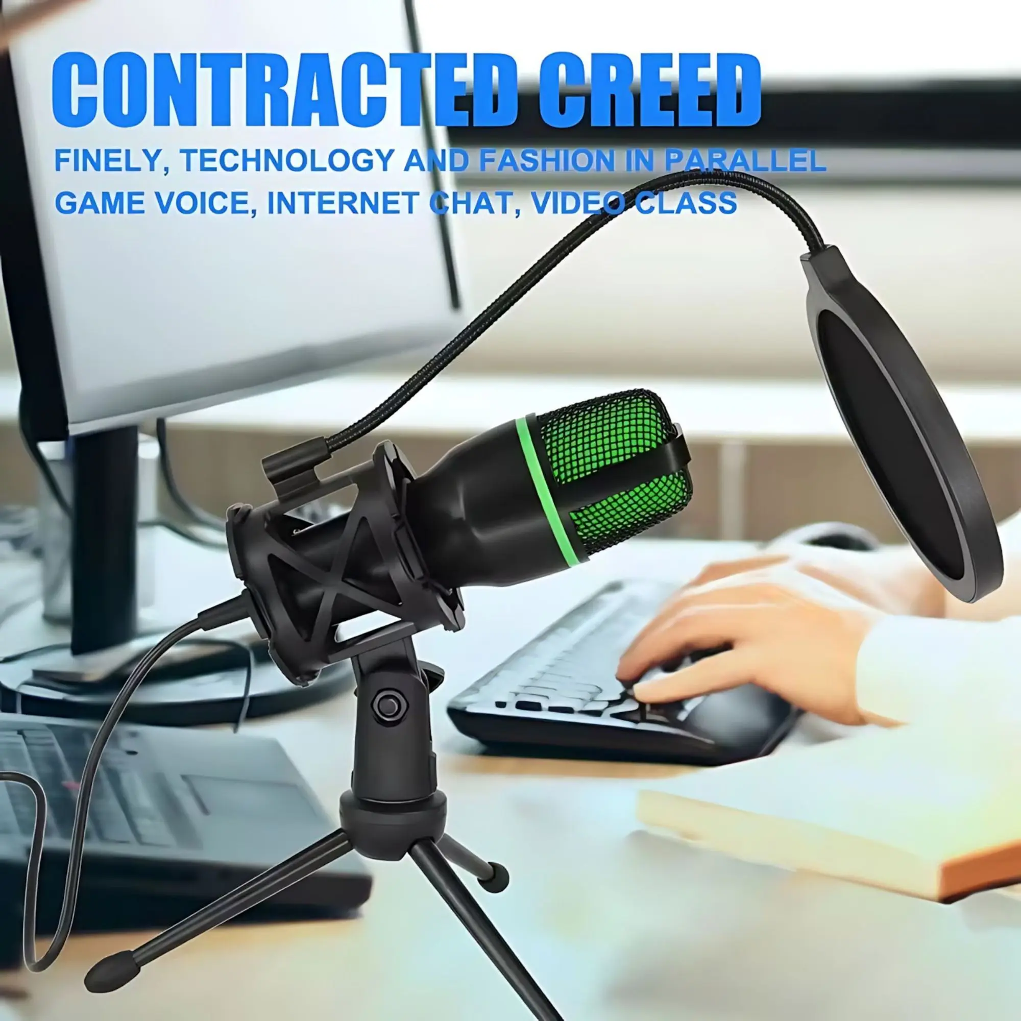 Professional USB Condenser Mic - đánh giá và giá Condenser Microphone Kit