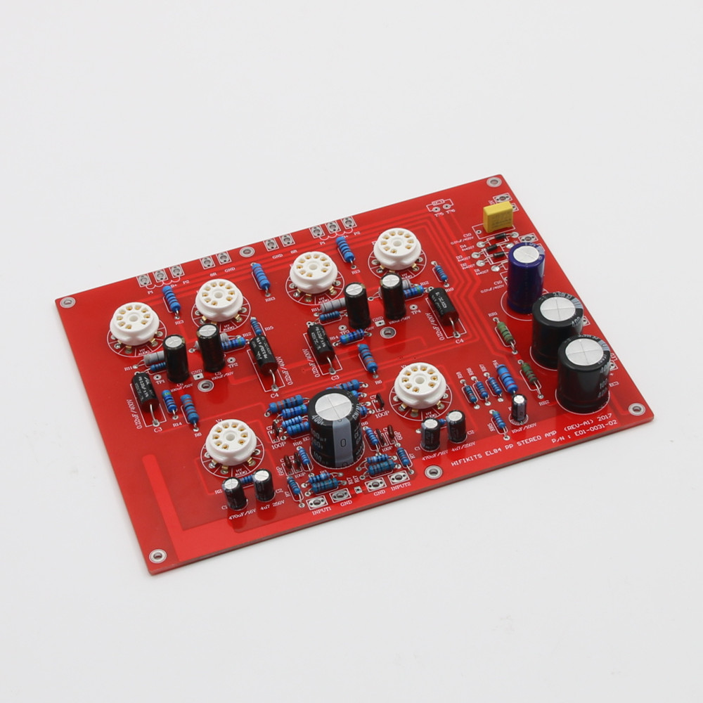 HiFi EL84+ECF80 Stereo Push Pu - đánh giá và giá Audio Amplifier Board