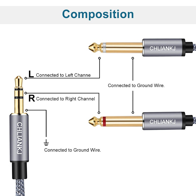 Dây cáp Shuliancable, đầu 3,5  - đánh giá và giá Trs Cable