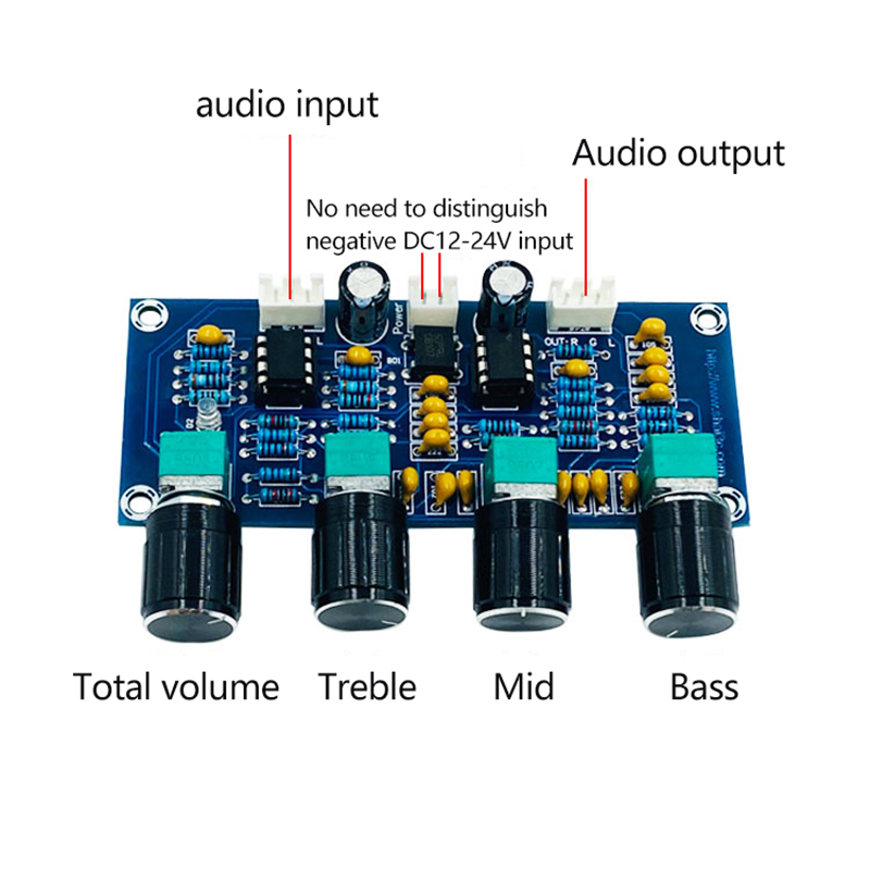 XH-A901 NE5532 Màu Ban Preamp  - đánh giá và giá Volume Control Board