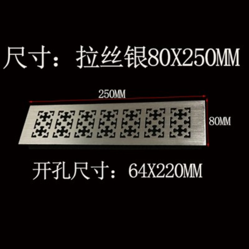 1 Cái/lốc 10Cm Thông Thoáng Lư - đánh giá và giá Ventilation Grille Aluminum