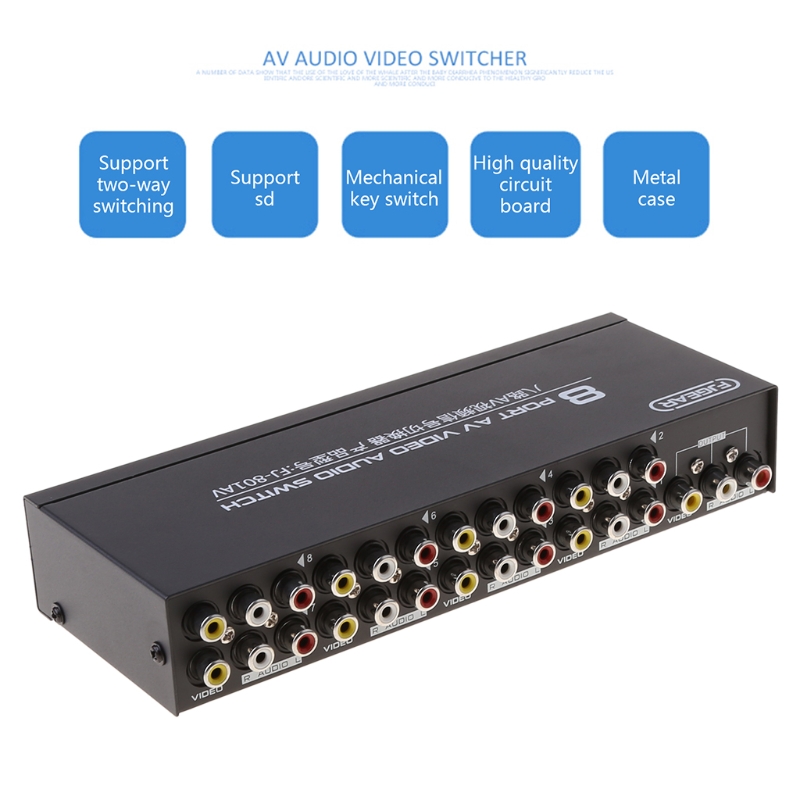 Bộ chuyển đổi 8 chiều Bộ chuyể - đánh giá và giá Speaker Enclosure
