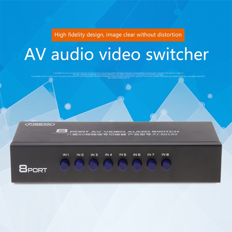 Bộ chuyển đổi 8 chiều Bộ chuyể - đánh giá và giá Speaker Enclosure