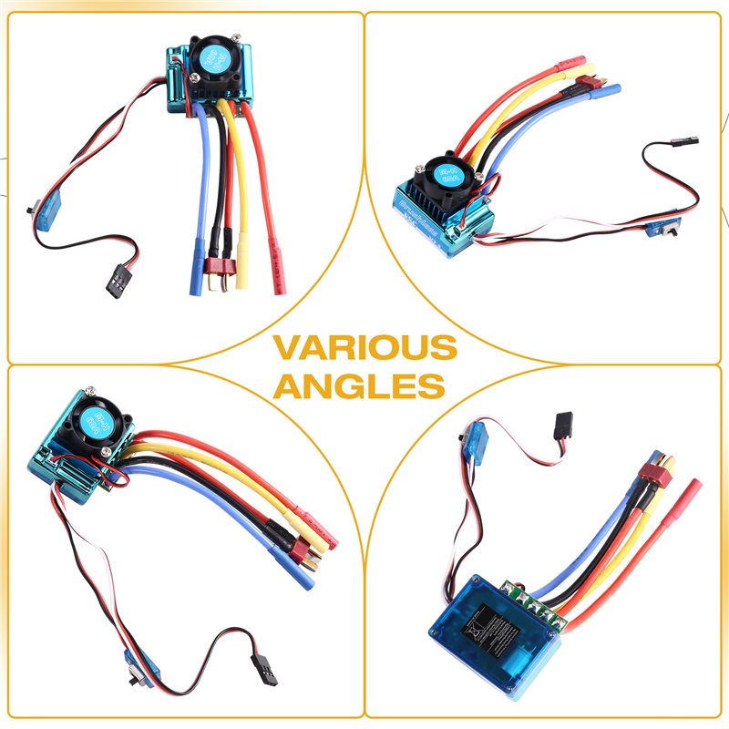 B78B-Speed Controller With 60A - đánh giá và giá Banana Plug