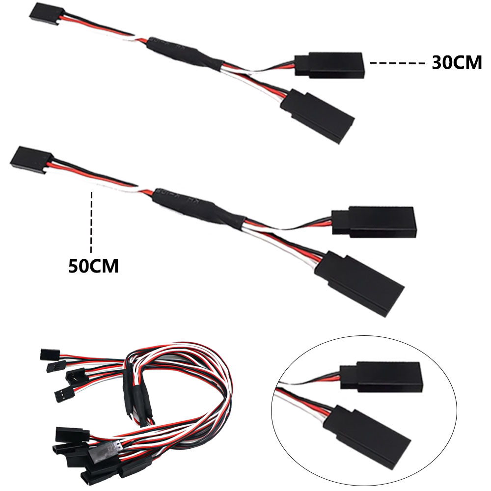 5/8/10pcs RC Servo Y Extension - đánh giá và giá Rca Cable