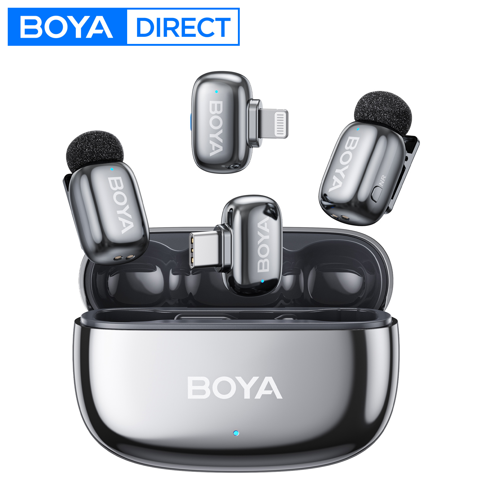 Micro cài áo không dây BOYA Mi - đánh giá và giá Condenser Microphone Kit