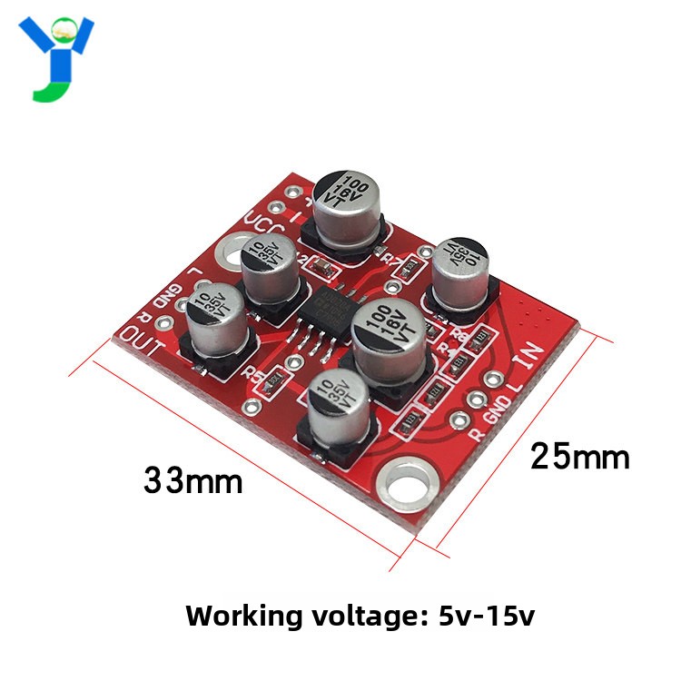 CHN 2027 Fever class AD828 op  - đánh giá và giá Audio Amplifier Board