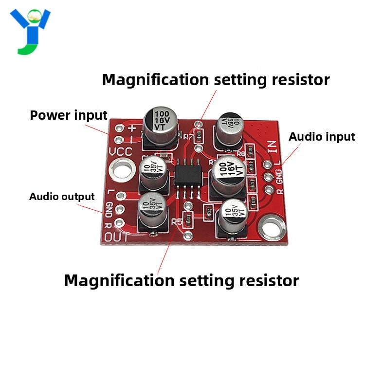 CHN 2027 Fever class AD828 op  - đánh giá và giá Audio Amplifier Board