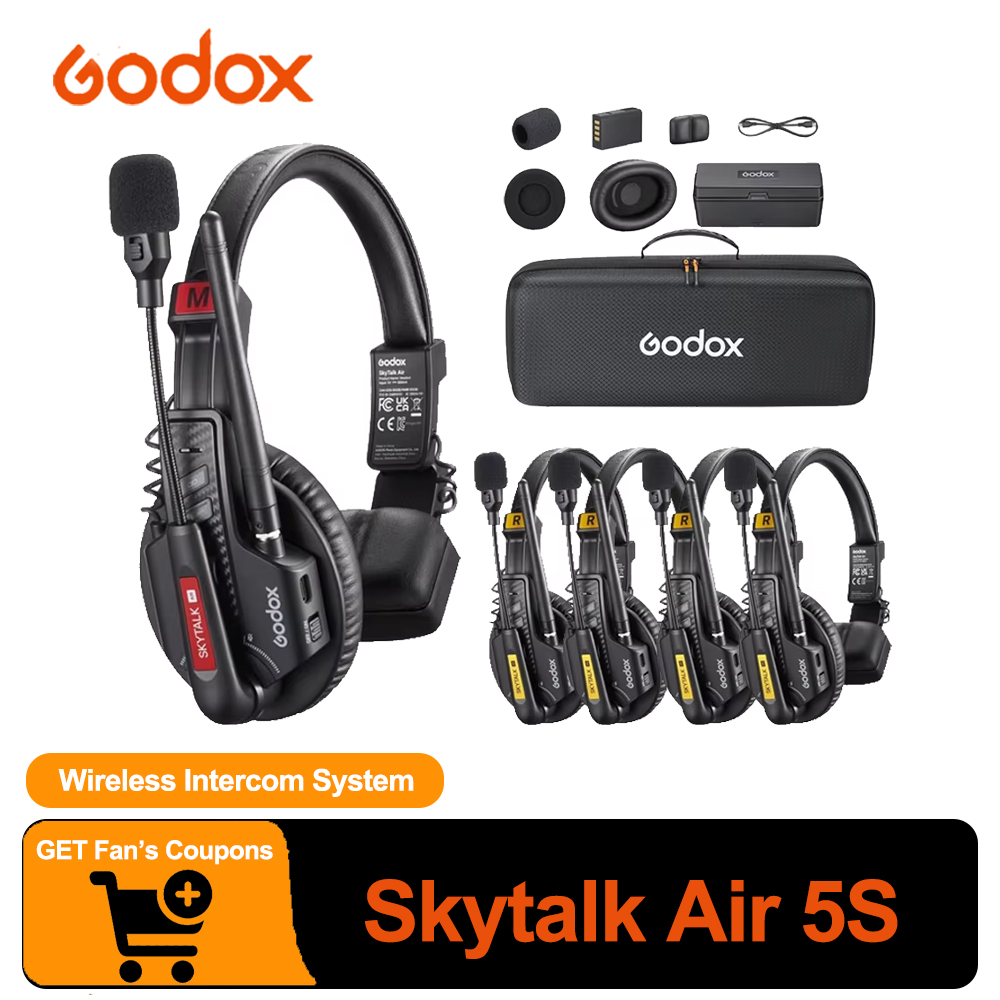 GODOX Skytalk Air 5S 2.4G Full - đánh giá và giá Condenser Microphone Kit
