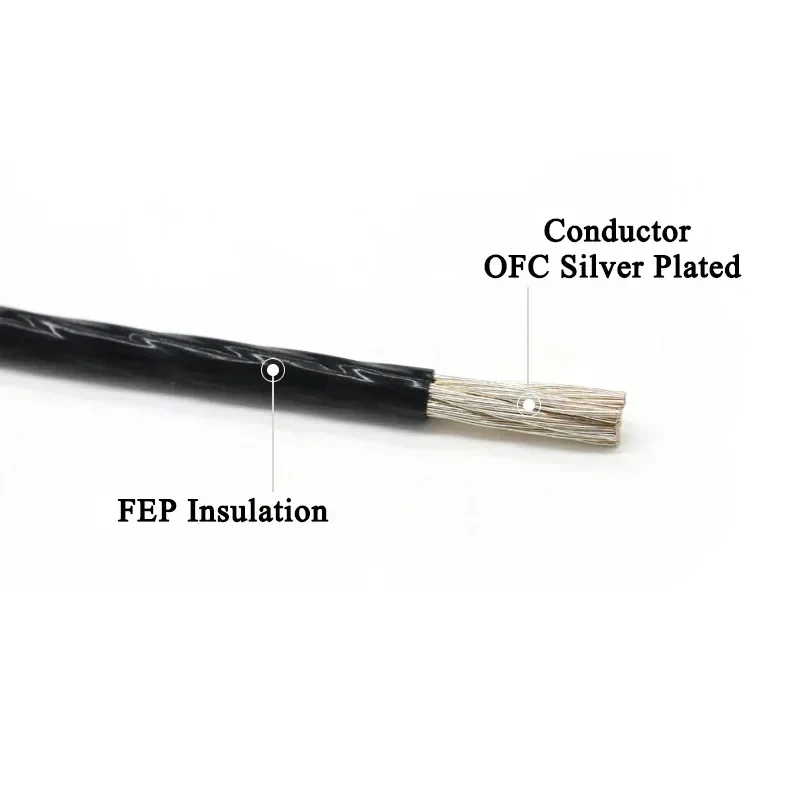 Dây điện tử mạ bạc PTFE, cách  - đánh giá và giá Audio Jumper Wire