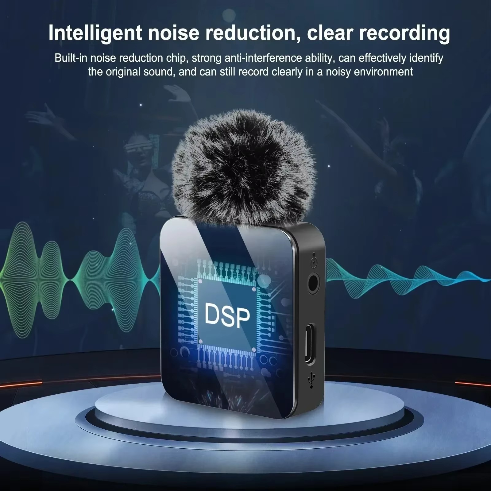 Wireless Lavalier Microphone E - đánh giá và giá Condenser Microphone Kit
