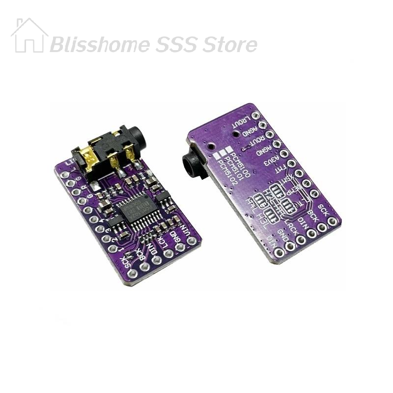【S】PCM5102A Interface I2S DAC  - đánh giá và giá Pcm5102
