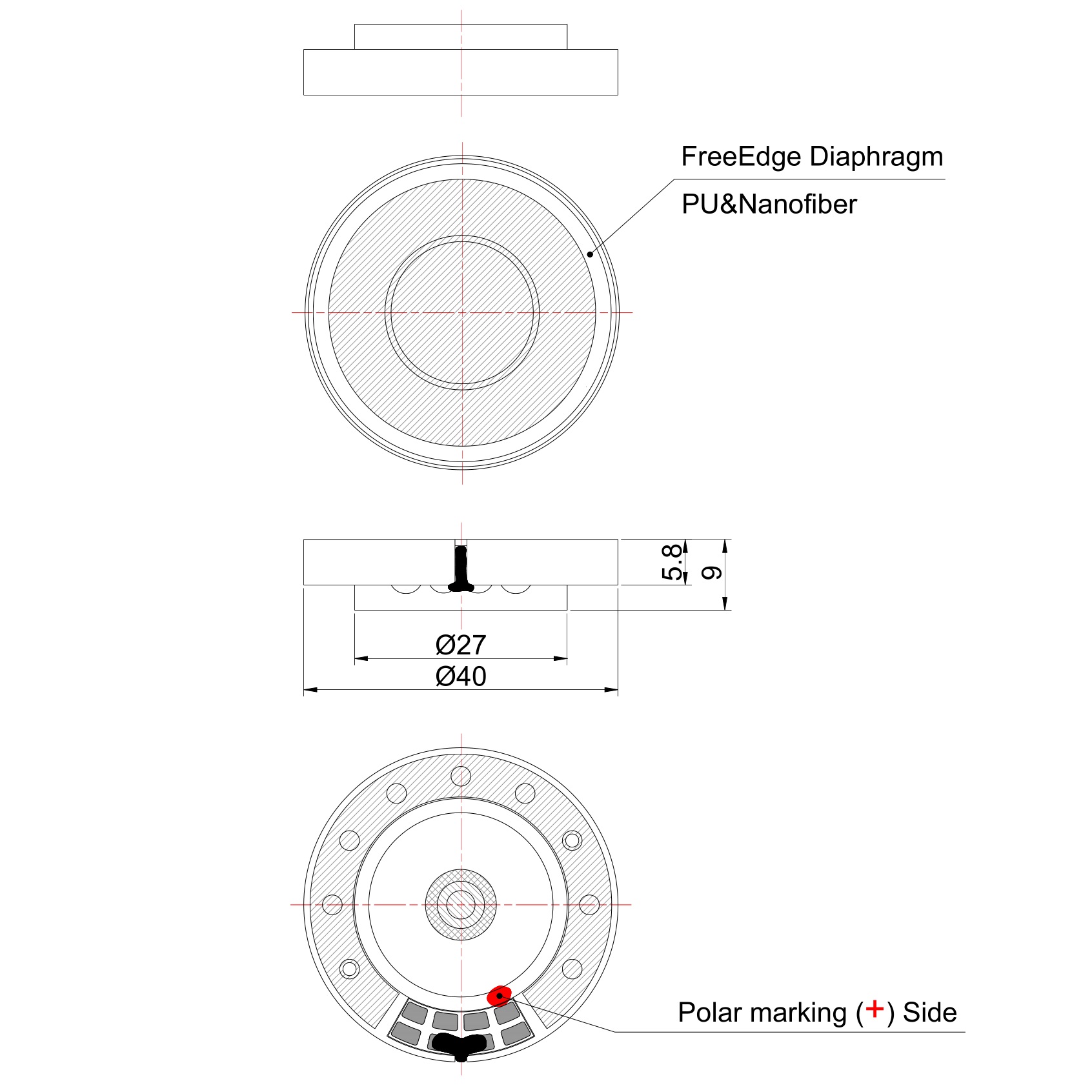 Hifi full range unit 40mm head - đánh giá và giá Diy Headphone