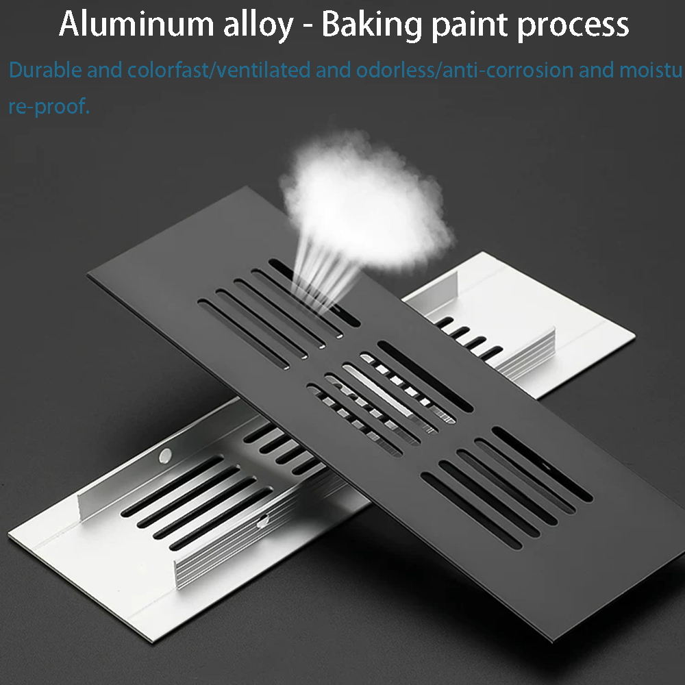 1Pcs Width 50/60/80/100/150mm  - đánh giá và giá Ventilation Grille Aluminum