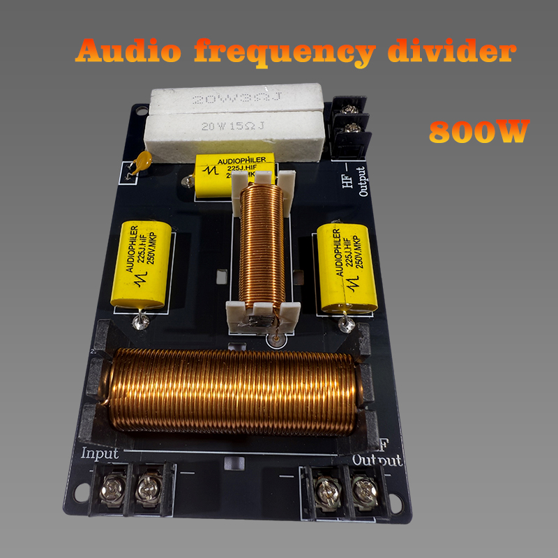 Audio Frequency Divider 800W 2 - đánh giá và giá Speaker Crossover