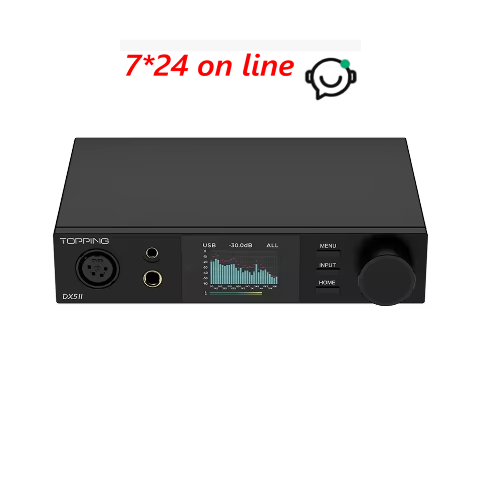 TOPPING DX5 II Fully Balanced  - đánh giá và giá Headphone Amplifier