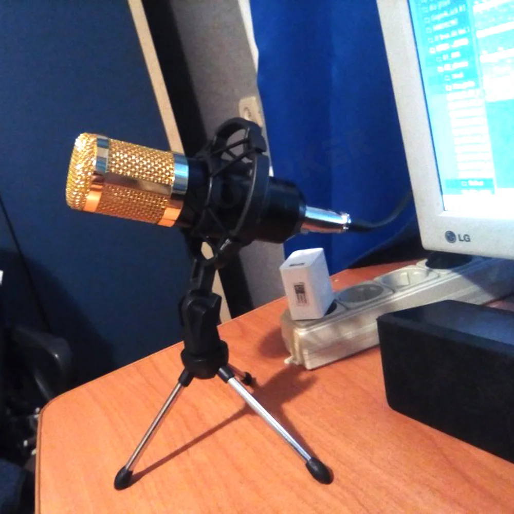 Woopker Professional Condenser - đánh giá và giá Condenser Microphone Kit