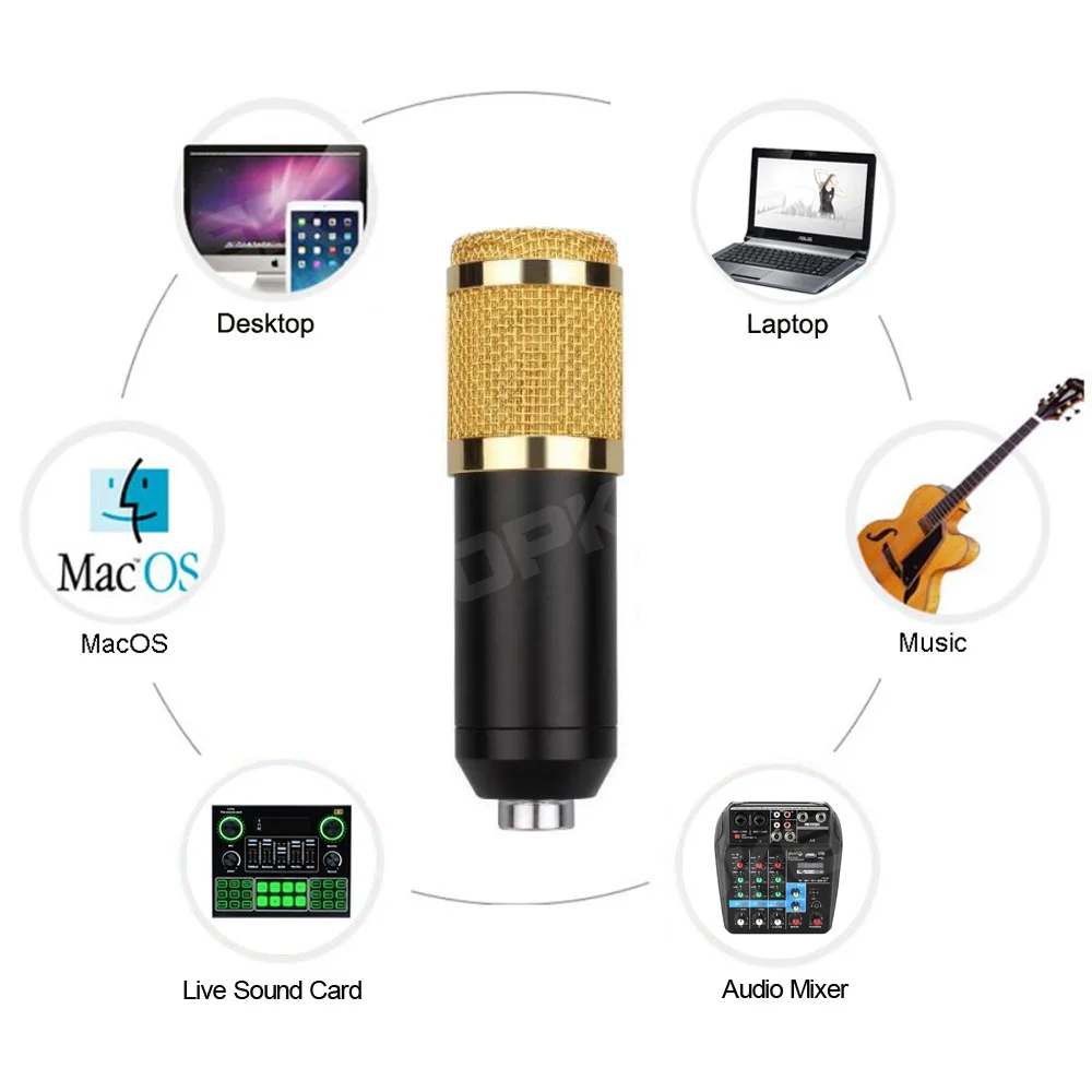 Woopker Professional Condenser - đánh giá và giá Condenser Microphone Kit