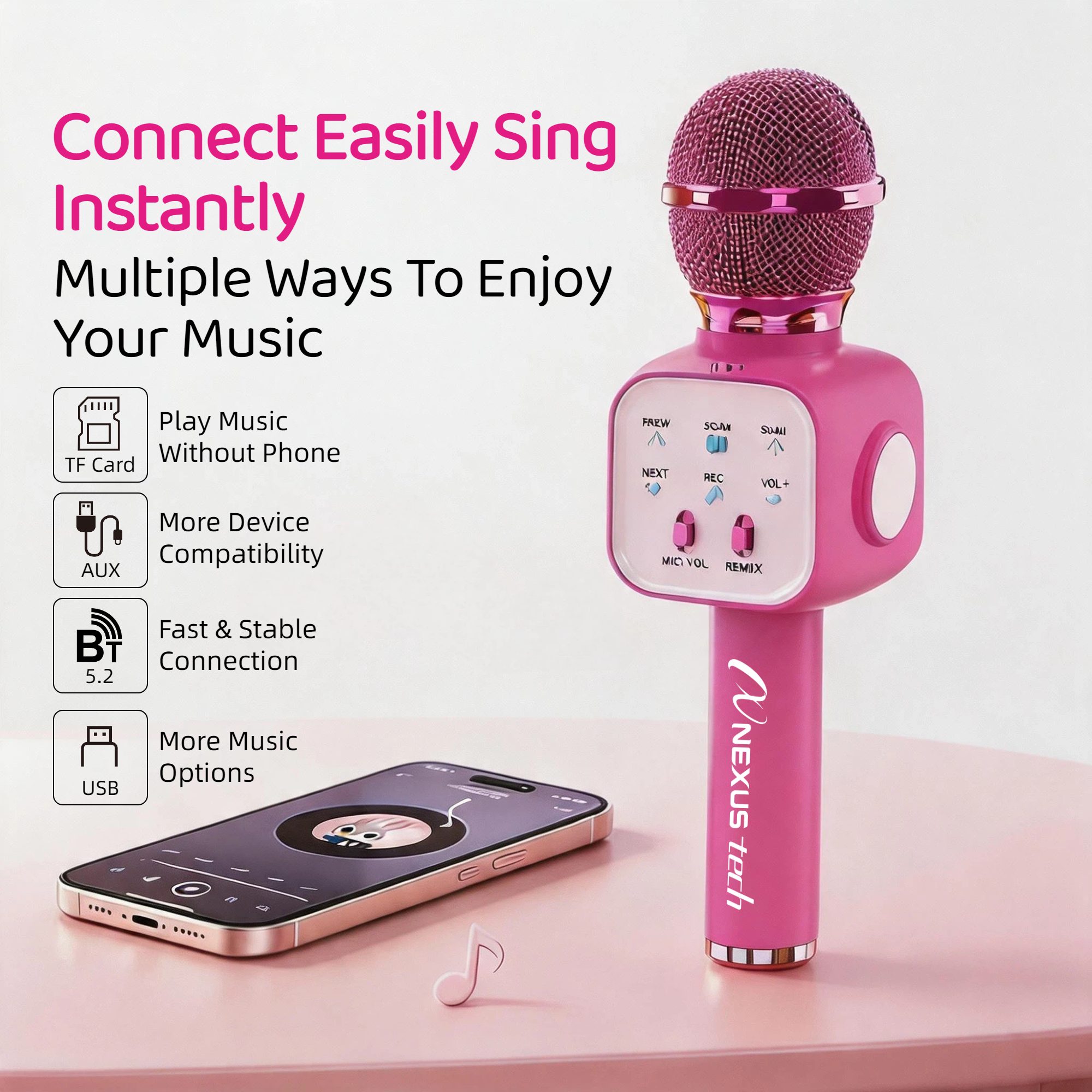 Halloween Premium Wireless Kar - đánh giá và giá Condenser Microphone Kit