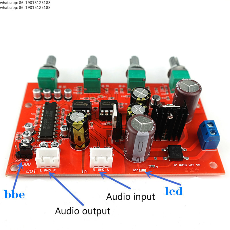 NE5532 Tone Preamplifier Audio - đánh giá và giá Volume Control Board