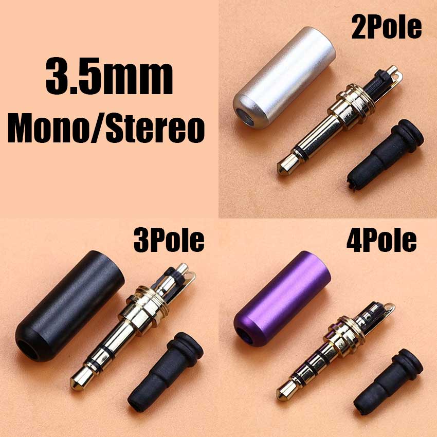 1pcs 3.5mm Mono Stereo Headpho - đánh giá và giá Audio Jumper Wire