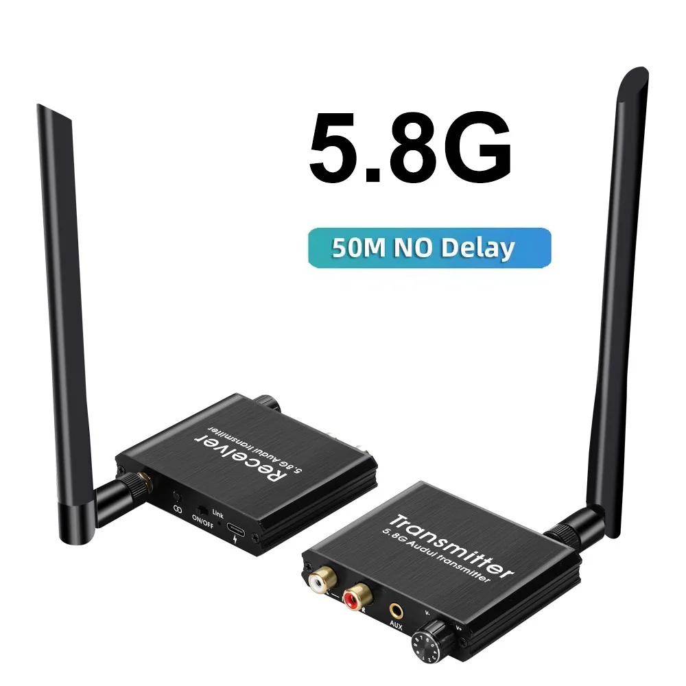 50m 2.4GHz Transmitter Receive - đánh giá và giá Audio Cable Rca