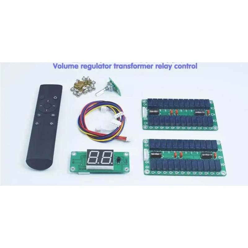 Relay switching 24 level volum - đánh giá và giá Volume Control Board
