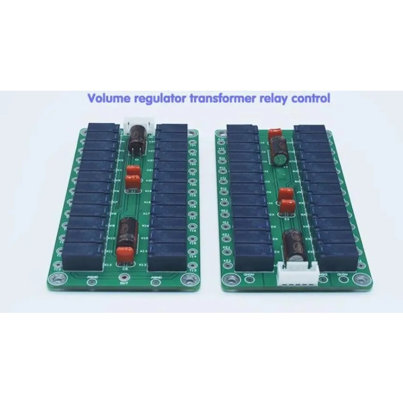 Relay switching 24 level volum - đánh giá và giá Volume Control Board