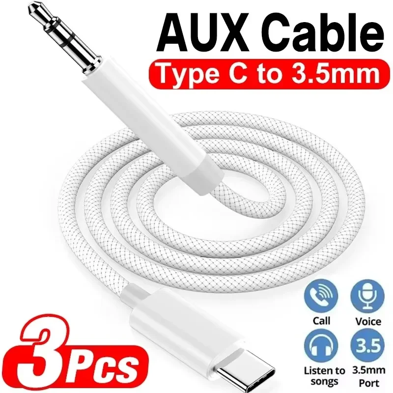 USB C to 3.5mm Male AUX Audio  - đánh giá và giá Audio Jumper Wire