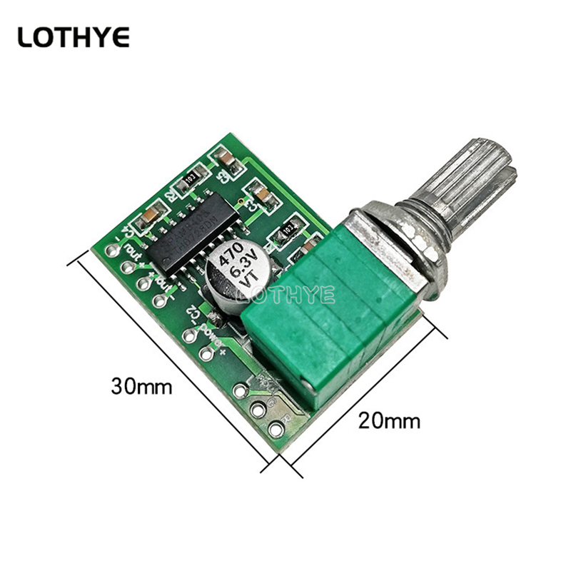 PAM8403 Mini DC 5V 2 2*3W Bộ K - đánh giá và giá Volume Control Board