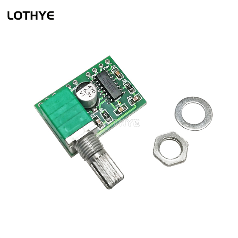 PAM8403 Mini DC 5V 2 2*3W Bộ K - đánh giá và giá Volume Control Board