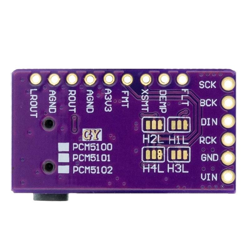 Interface I2S PCM5102A DAC Dec - đánh giá và giá Pcm5102