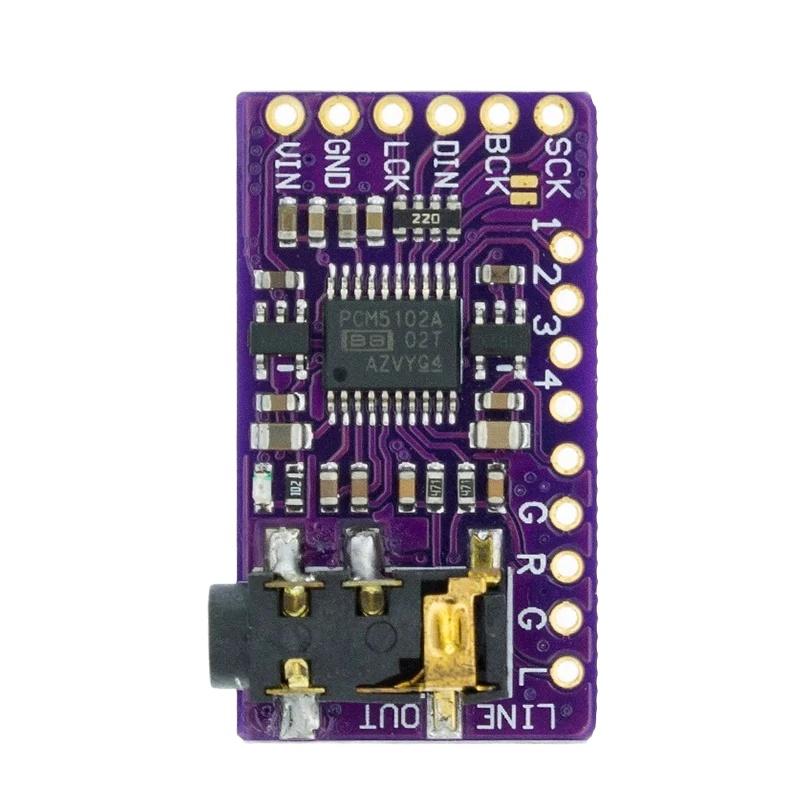 Interface I2S PCM5102A DAC Dec - đánh giá và giá Pcm5102