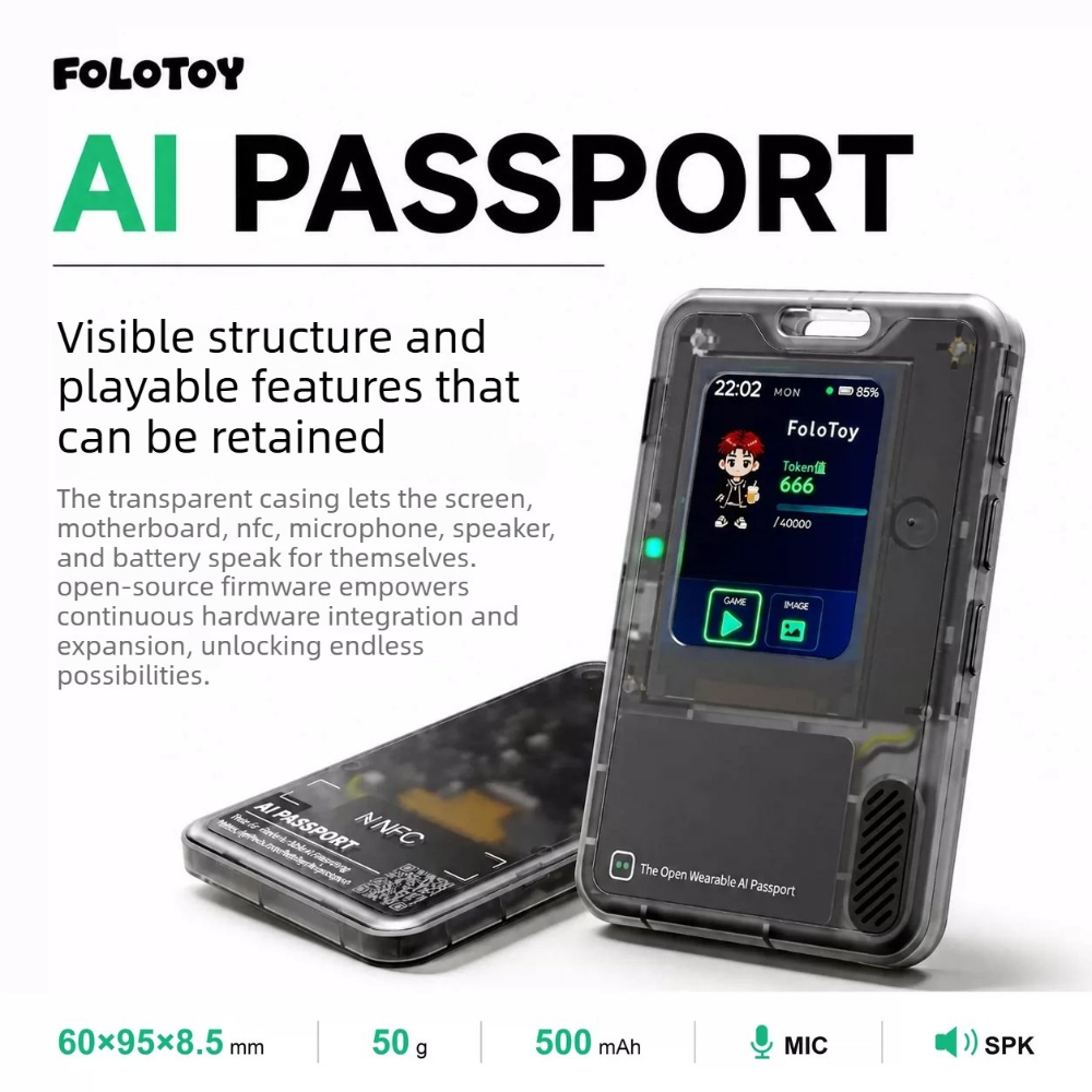 FoloToy AI PASSPORT Electronic - đánh giá và giá Speaker Kit