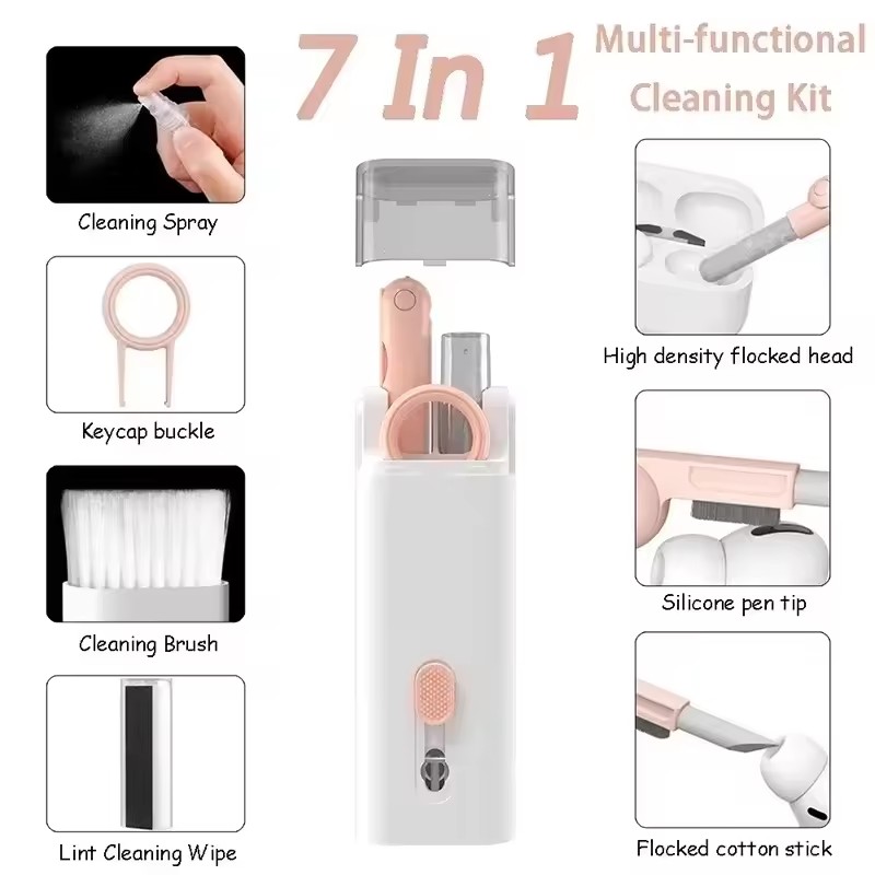 7 in 1 Cleaning Kit Computer K - đánh giá và giá Diy Headphone