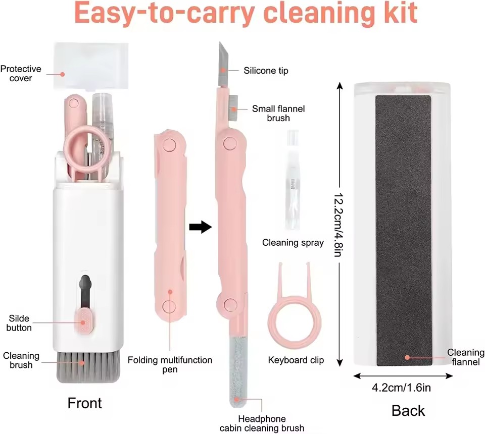 7 in 1 Cleaning Kit Computer K - đánh giá và giá Diy Headphone