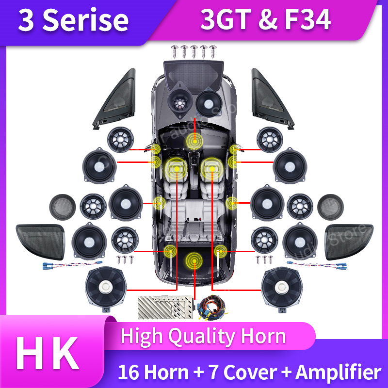 Car Speaker Kit For BMW F34 GT - đánh giá và giá Speaker Kit
