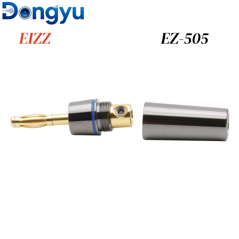 EIZZ EZ‑505 Gold‑Plated Pure C - đánh giá và giá Banana Plug