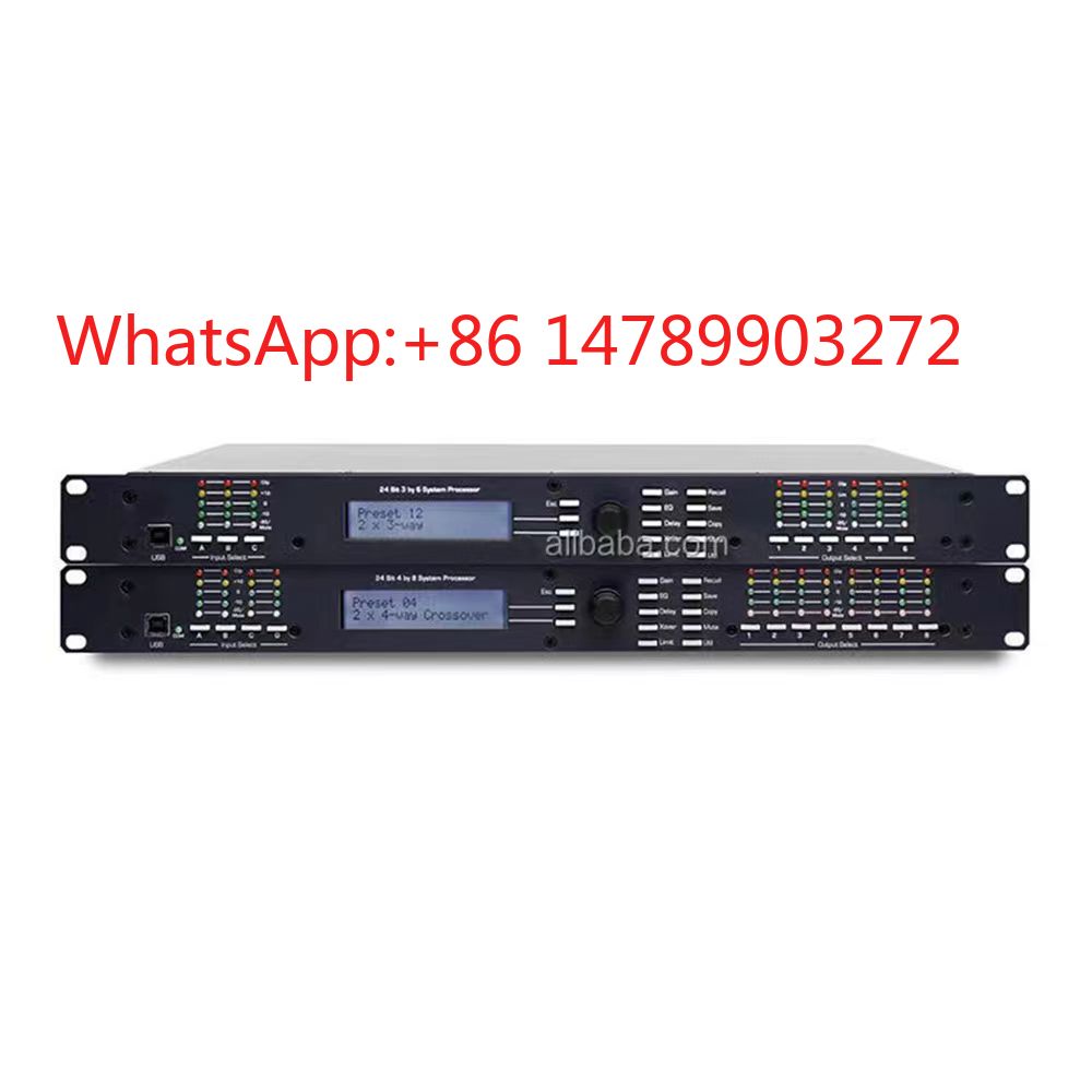 FIR DSP Speaker Processor 4In8 - đánh giá và giá Speaker Crossover