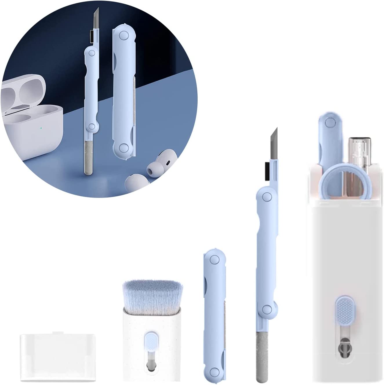 7 in 1 Electronic Cleaner Kit  - đánh giá và giá Diy Headphone